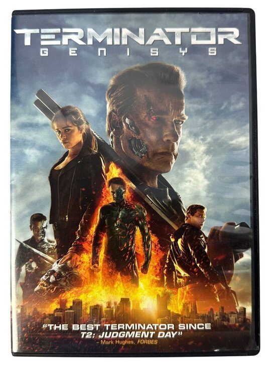 Terminator Genisys 2015 Arnold Schwarzenegger PG-13 Paramount DVD Widescreen - Picture 1 of 6